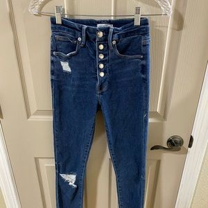 Good American skinny jeans size 0 in perfect condition nwot